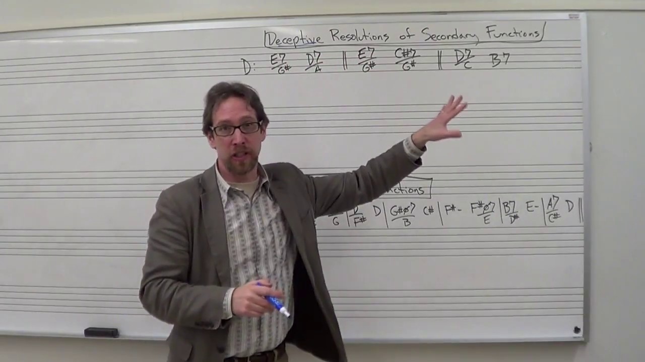 Урок 39 по теории музыки доктора Б. (еще более продвинутые вторичные функции)