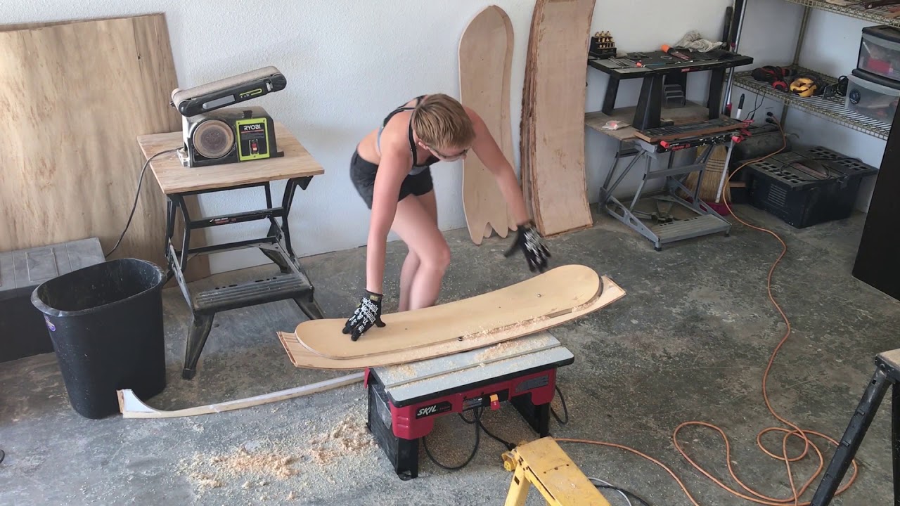 Slip Face Sandboard Handmade Process
