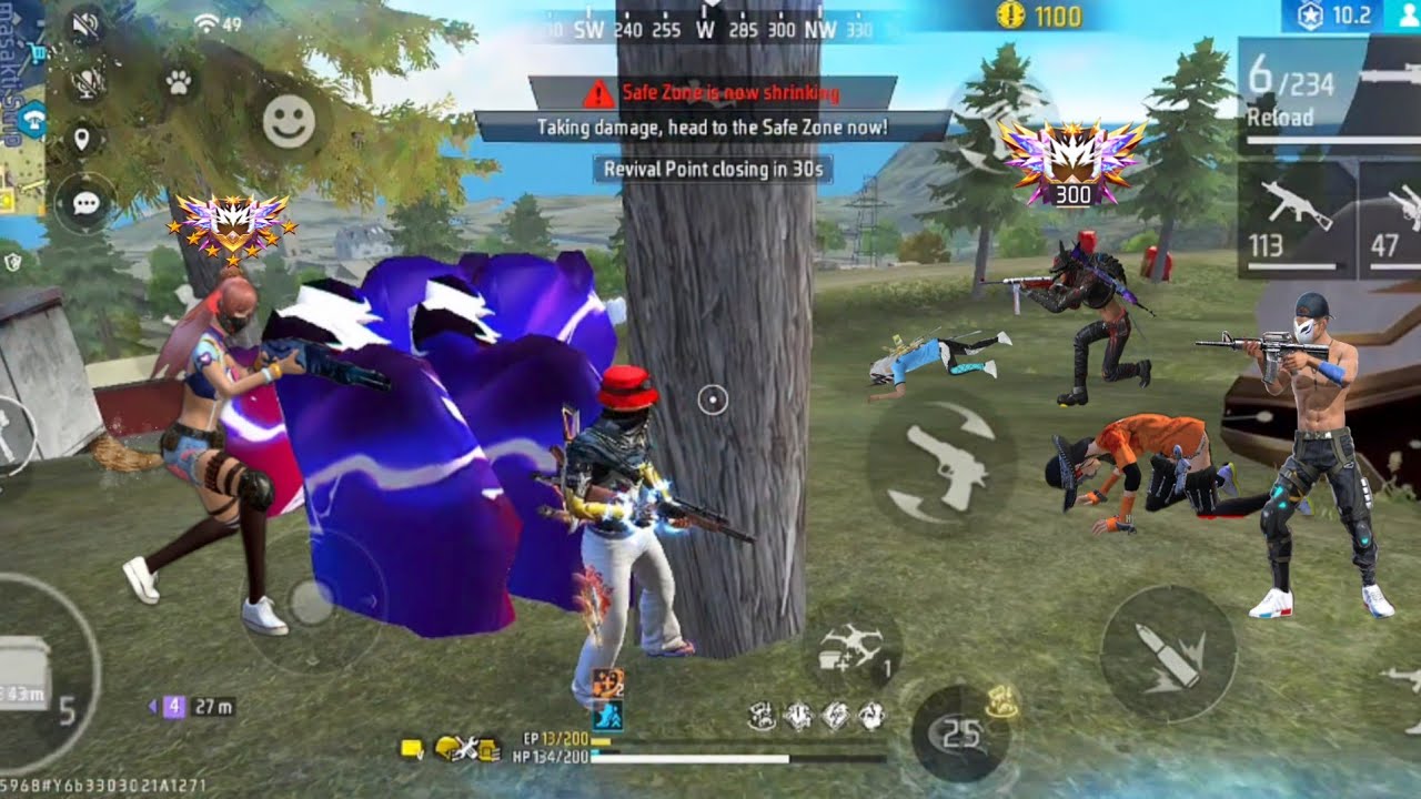 GARENA FREE FIRE BR RANK PUSHING 99% HEADSHOT FULL GAME PLAY AC80 + UMP 🔥🤯
