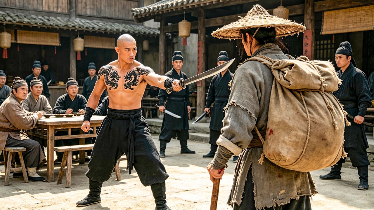 2026 Action Movie: Thugs bully civilians&mdash;unaware a Kung Fu master will crush them in 10 seconds!