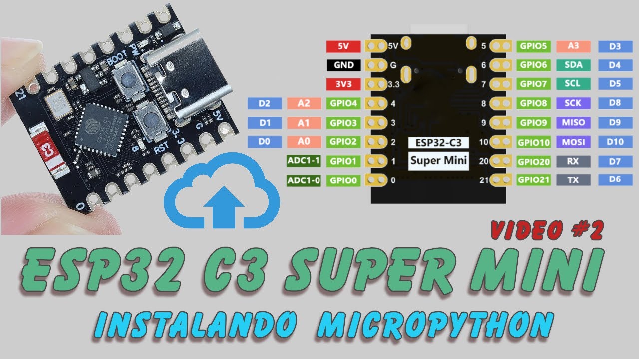 ESP32 C3 SUPER MINI : Instalando MicroPython ¿Funcionara?