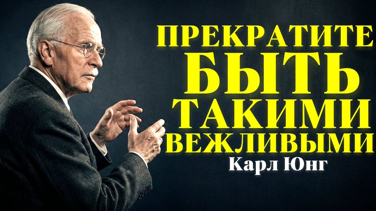 Перестаньте БЫТЬ ВЕЖЛИВЫМИ, Начните БЫТЬ НАСТОЯЩИМИ — Карл Юнг