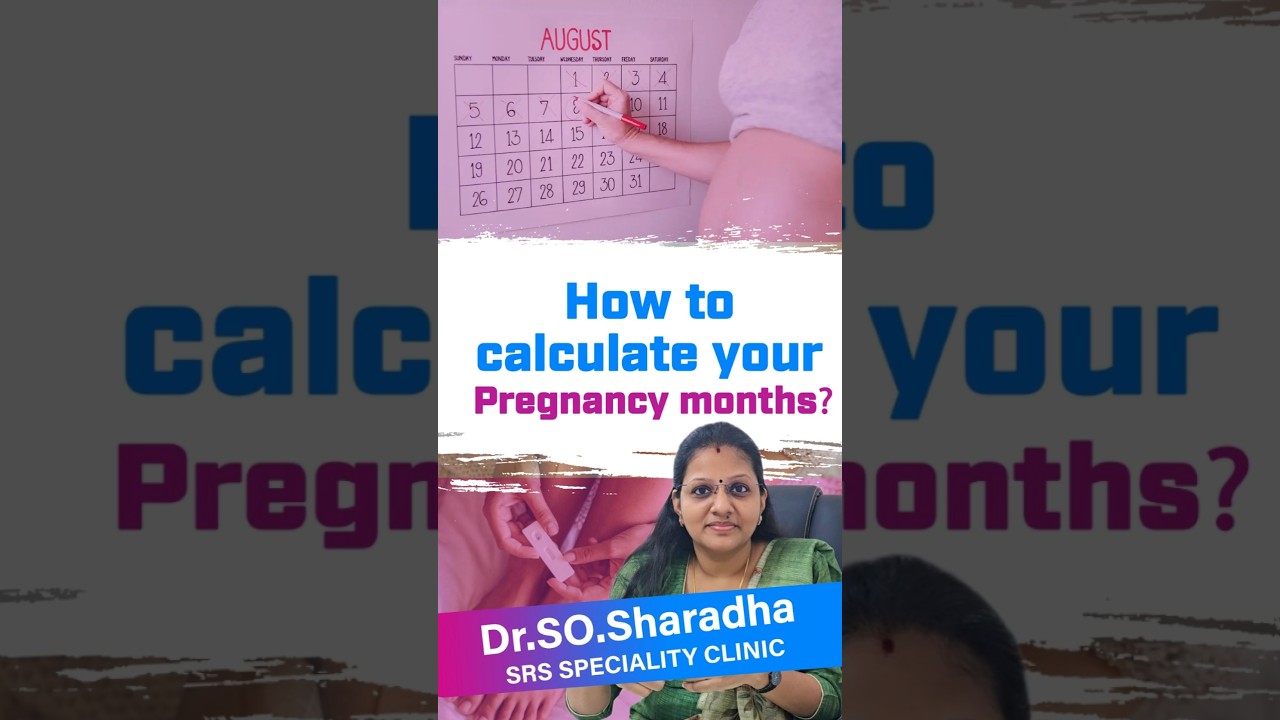 How to calculate your pregnancy months? | SRS Speciality Clinic