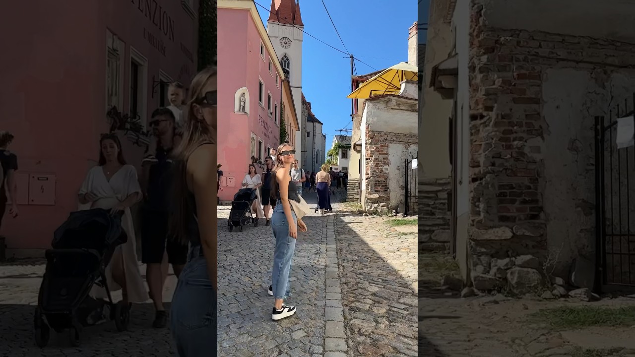 Nahl&eacute;dněte se mnou na leto&scaron;n&iacute; Znojemsk&eacute; historick&eacute; vinobran&iacute; 🍇👑 #znojmo #vinobrani #vlog