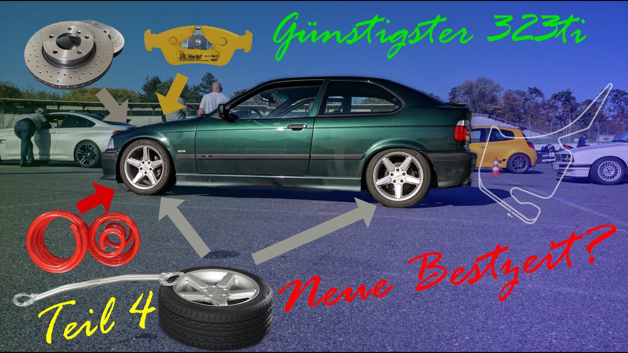 Deutschlands günstigster BMW e36 323ti compact Teil 4 |Hockenheimring| Tuning| Reset Fahrzeugtechnik