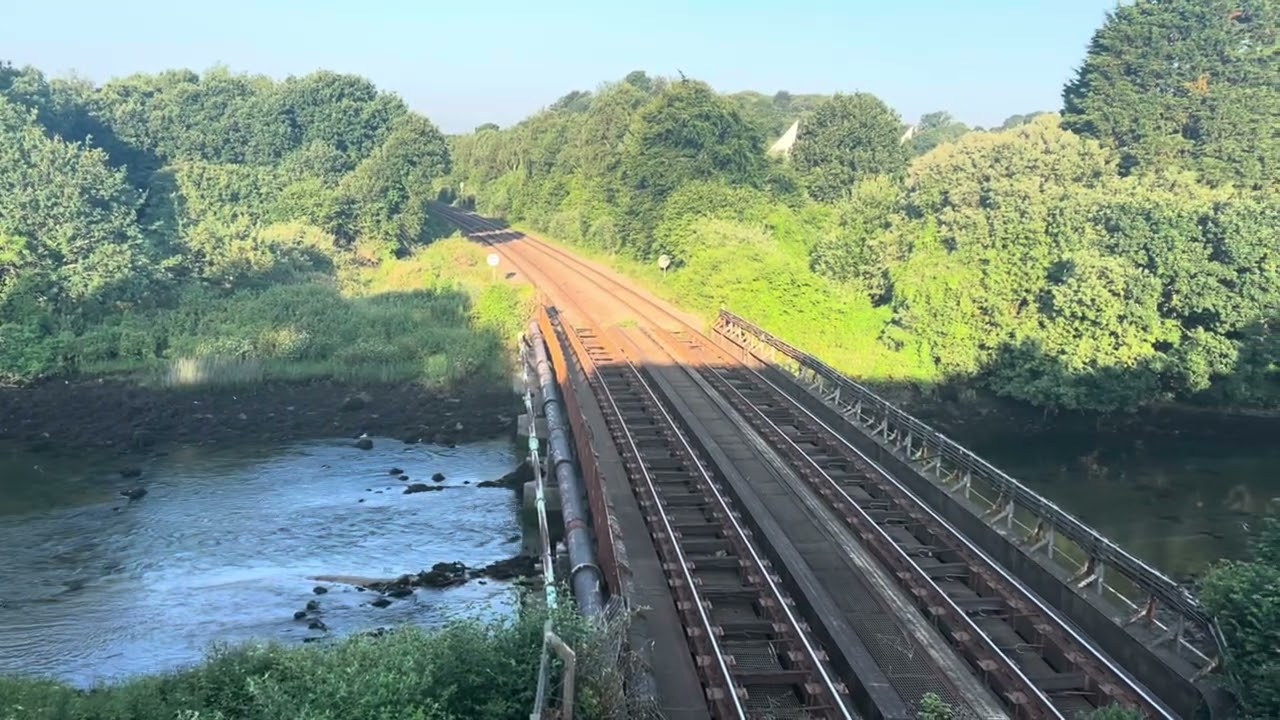 Over the river Plym in Plymouth