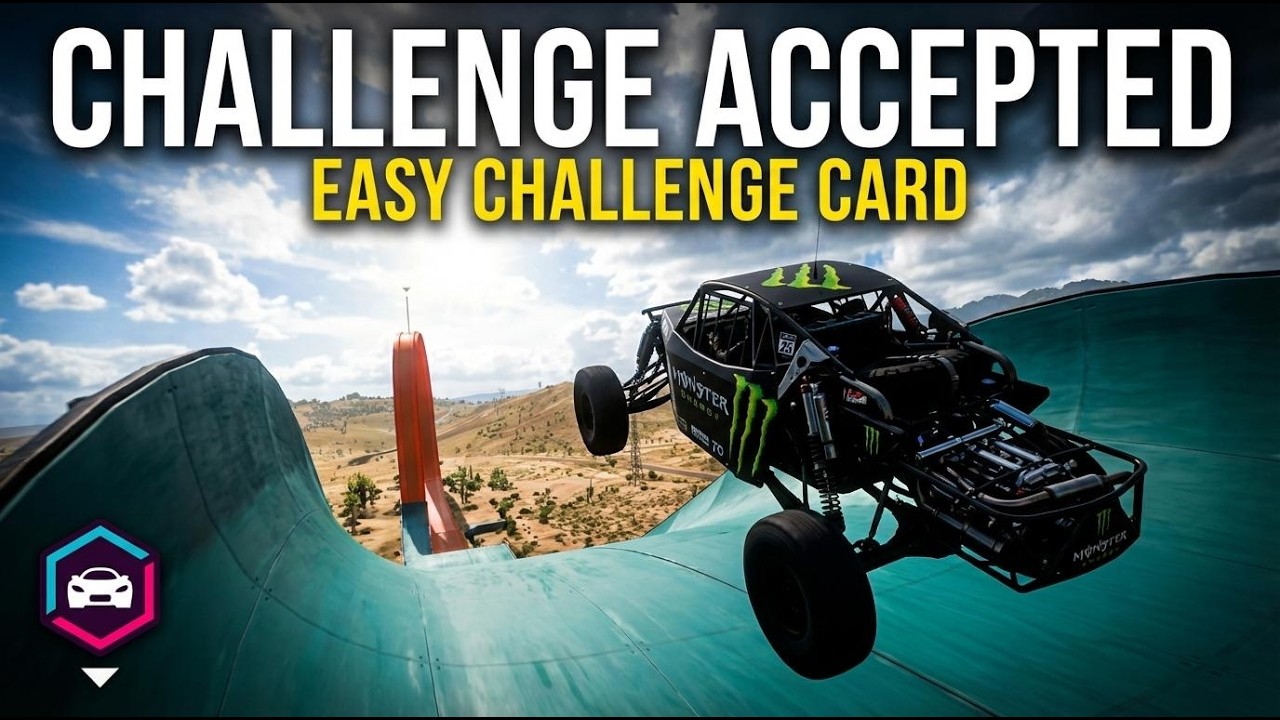 Challenge Card in Freeroam Guide | How to Find & Complete | Challenge Accepted | FH5