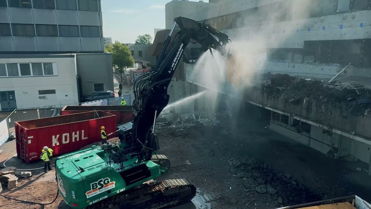 OSA RS4000 Abbruchschere im Einsatz