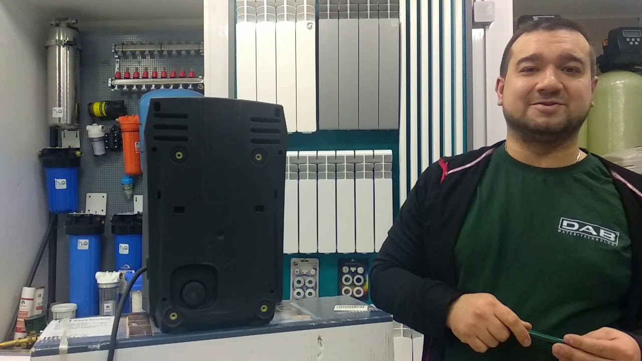 Первый запуск и настройка насоса DAB E.SYBOX MINI 3. Краткая видео инструкция.