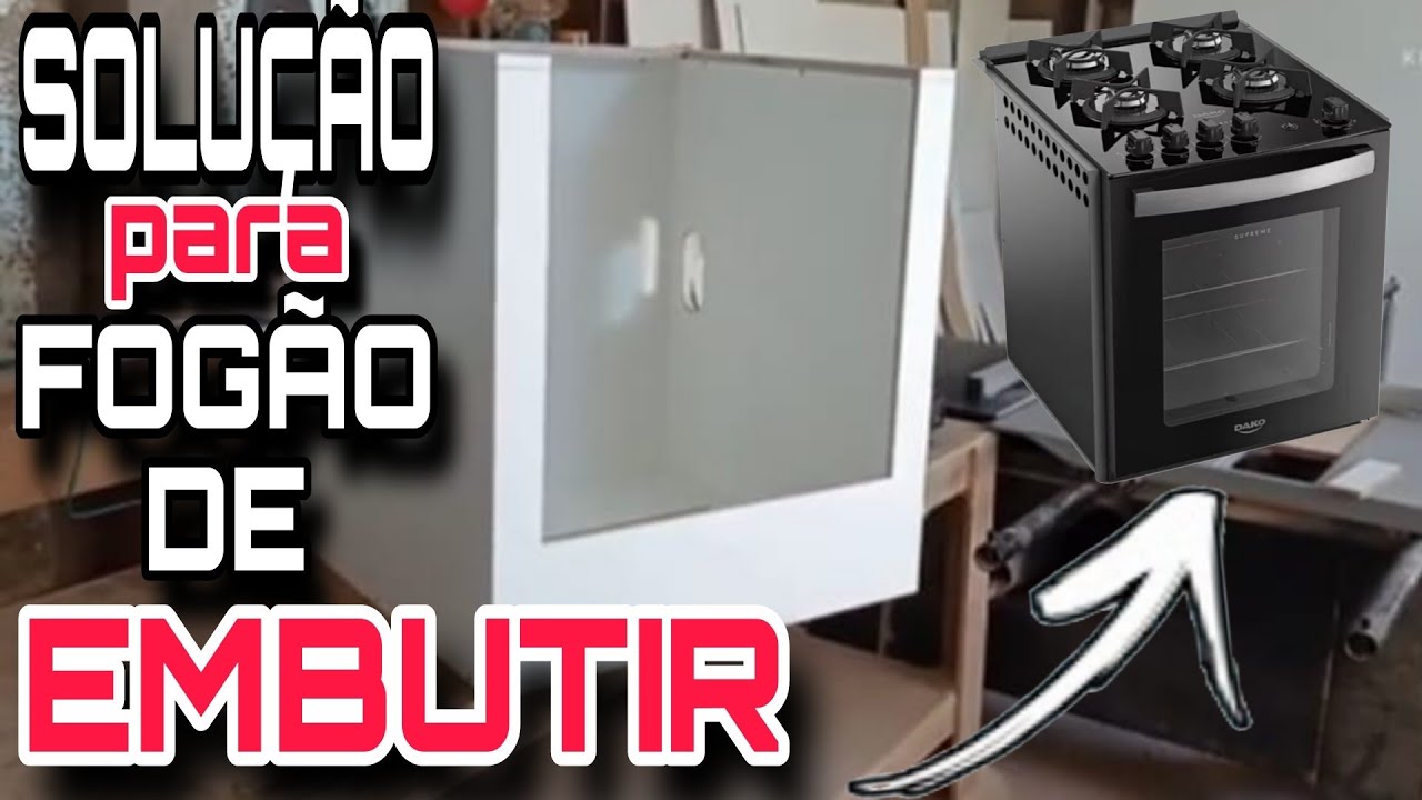 Móvel para Fogão de Embutir | faça você mesmo #como #marcenaria #diyprojects