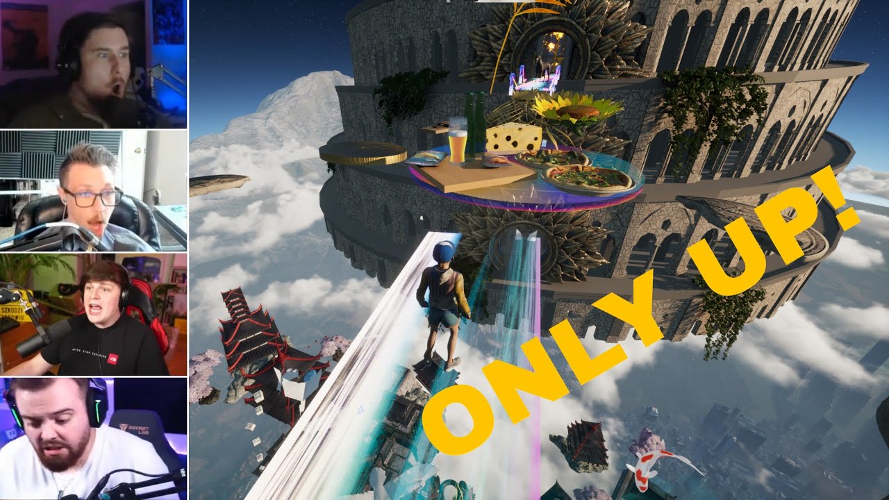Only Up! Falling From Rainbow Road Trap Compilation
