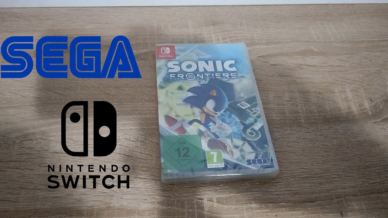 SONIC FRONTIERS SWITCH EDIZIONE TEDESCA UNBOXING BLASFEMO