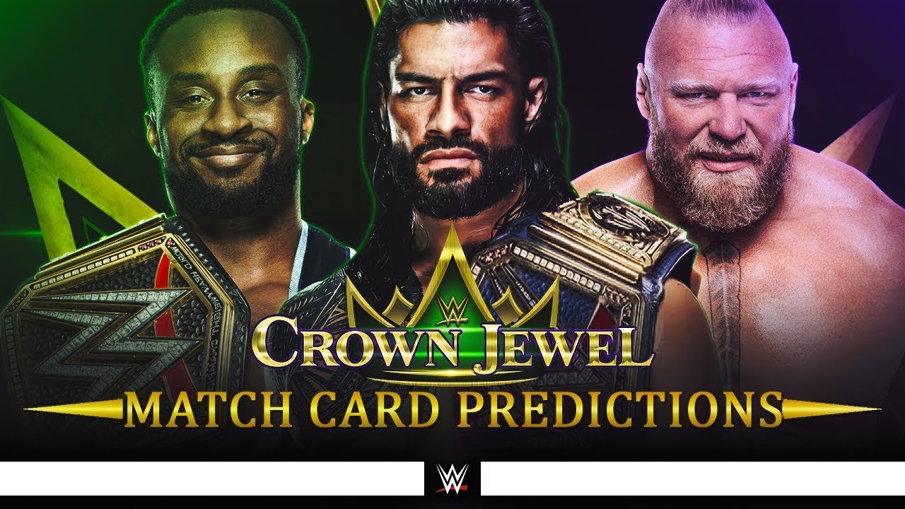 WWE Crown Jewel 2021 - Card Predictions
