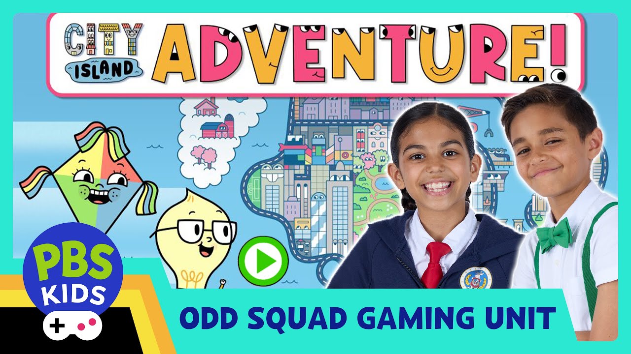 PBS KIDS Games | Odd Squad Gaming Unit | City Island: City Island Adventure 🗺️💡🪁