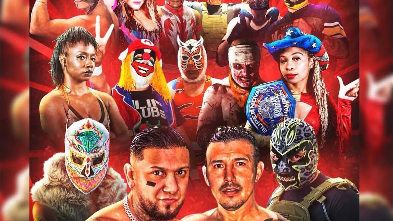 PAYASO TILÍN VS REY KUKUCLAN | TEXAN CHAMPIONSHIP WRESTLING | HOUSTON TEXAS 