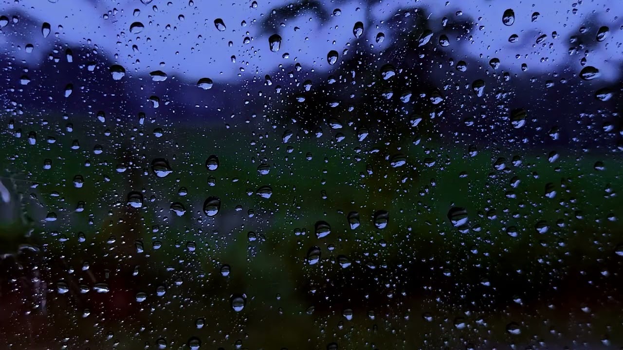 Drifting to Sleep with Rain Sound On WindowㅣHeavy Rain for Sleep, Study and Relaxation, Meditation