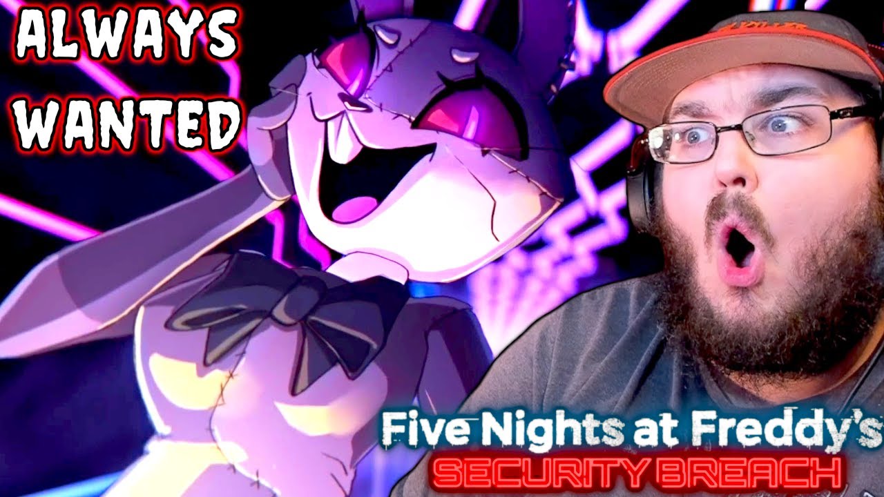 ALWAYS WANTED - Five Nights at Freddy's Security Breach song - MiatriSs x SayMaxWell FNAF REACTION!!