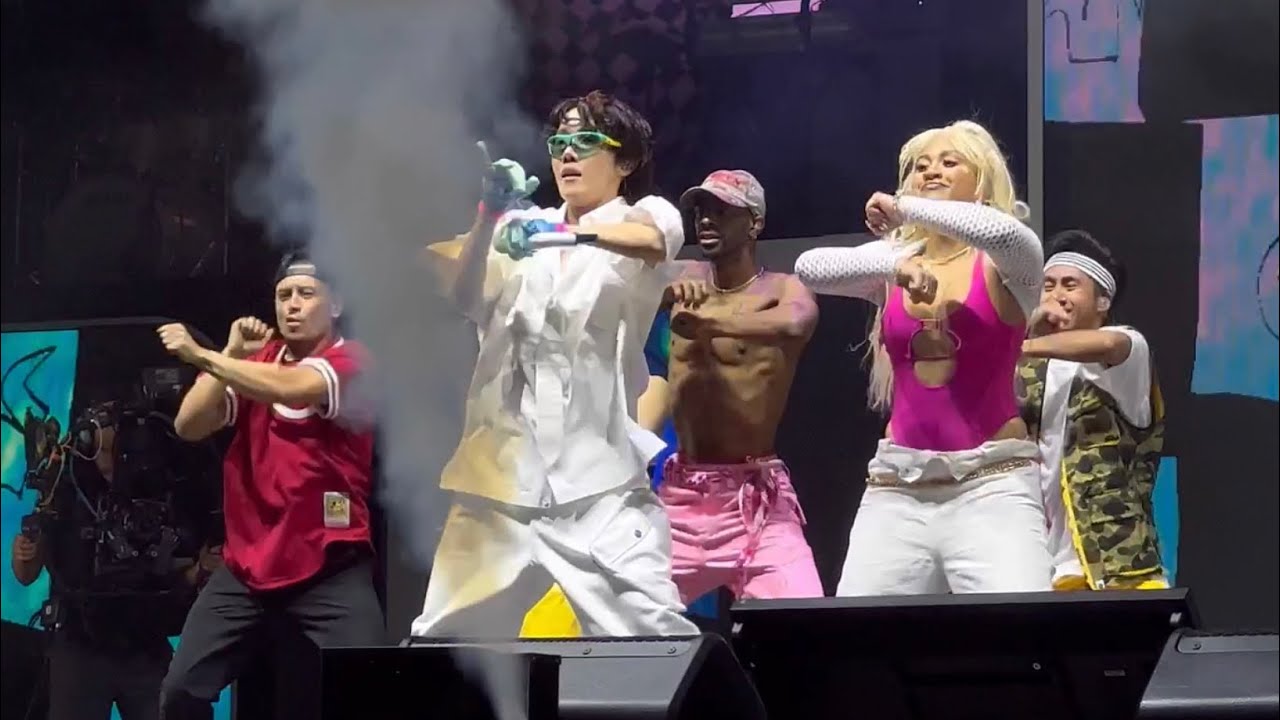 Fancam 220731 J-Hope Dynamite Tropical Remix Lollapalooza 2022 Concert Live Performance