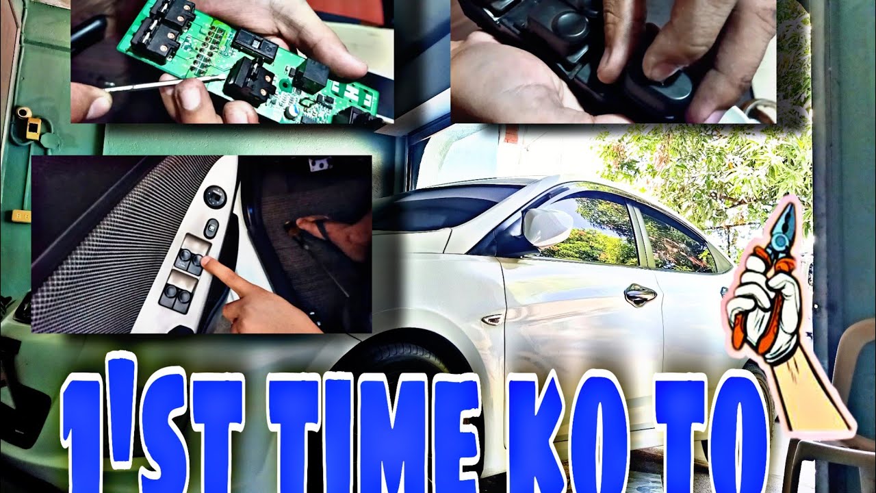Repair Power Window Switch Hyundai Accent 2012 model