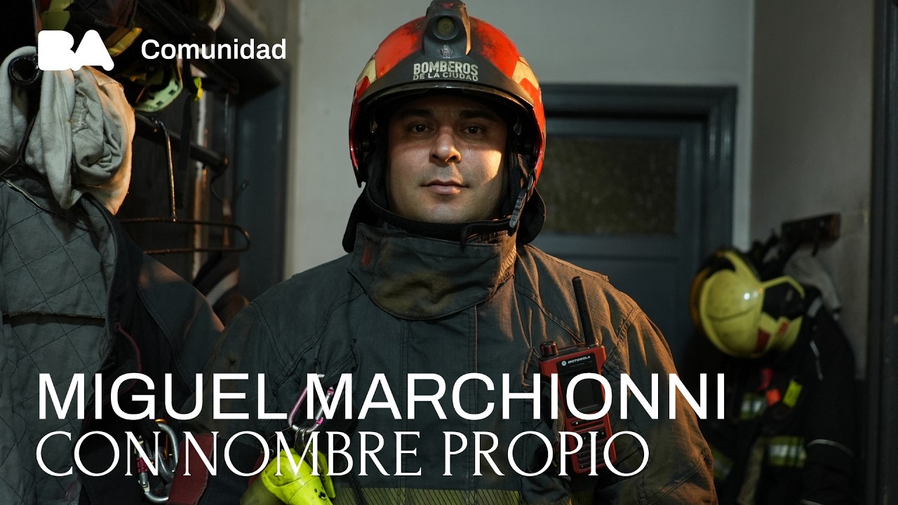Miguel Marchionni, el bombero que realizó un parto en la calle - Con Nombre Propio