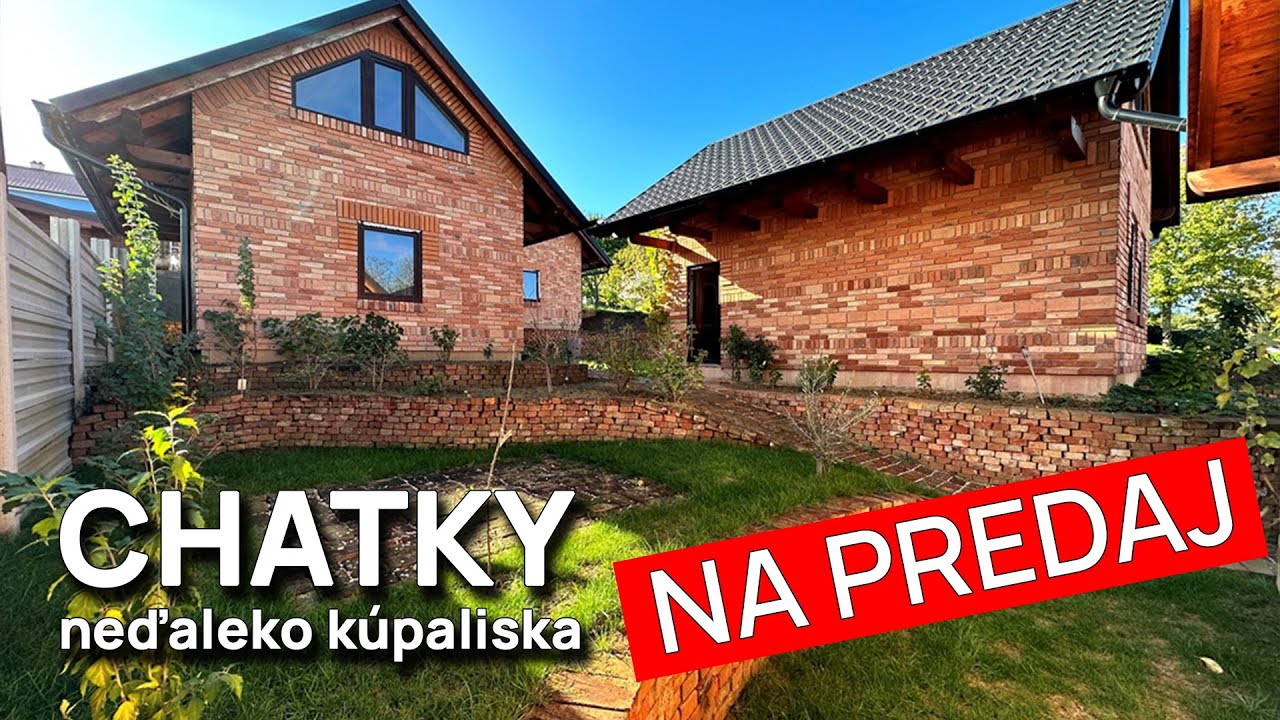 Skvelá Investičná Príležitosť neďaleko Kúpaliska v Podhájskej │ CHATY NA PREDAJ