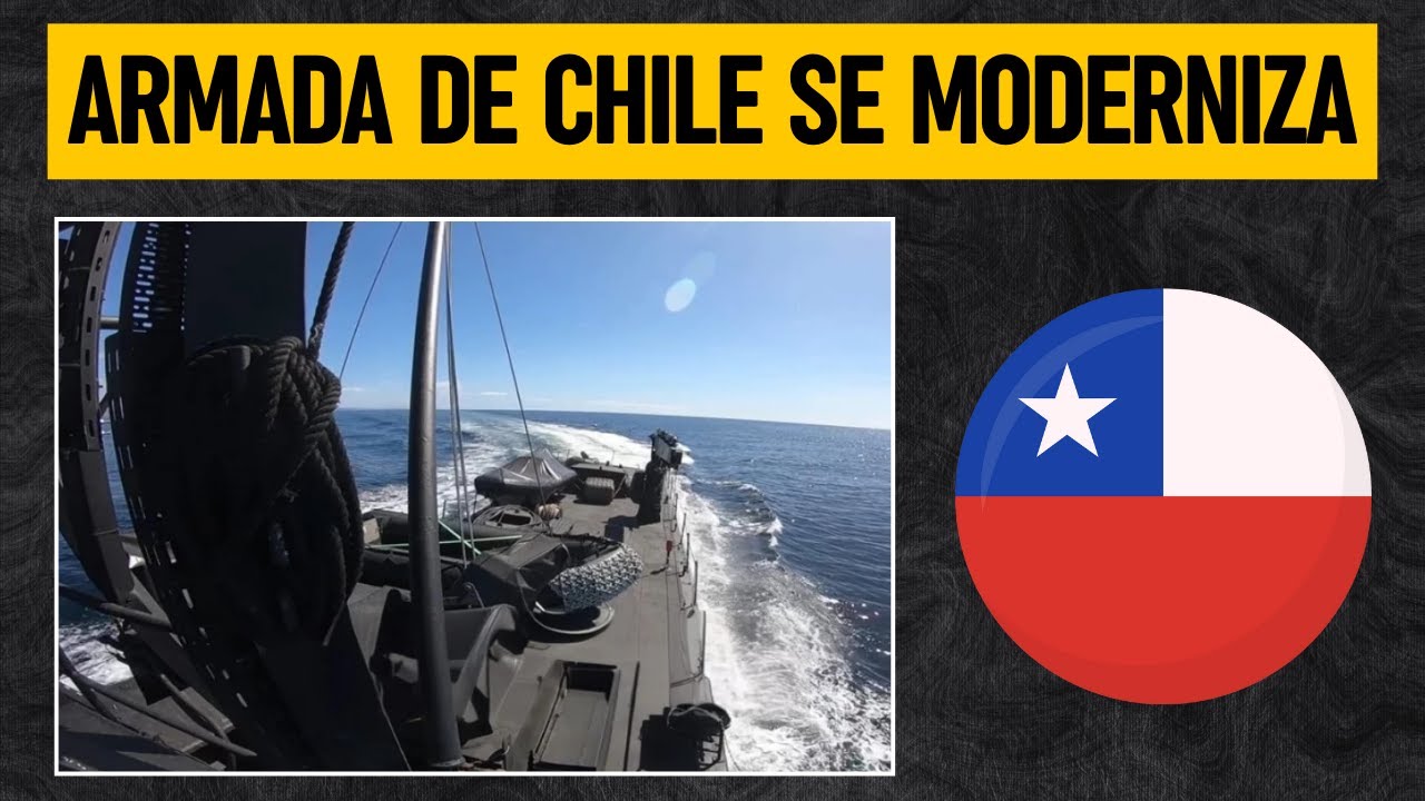 ARMADA DE CHILE SE MODERNIZA con poderosos nuevos lanzadores de misiles