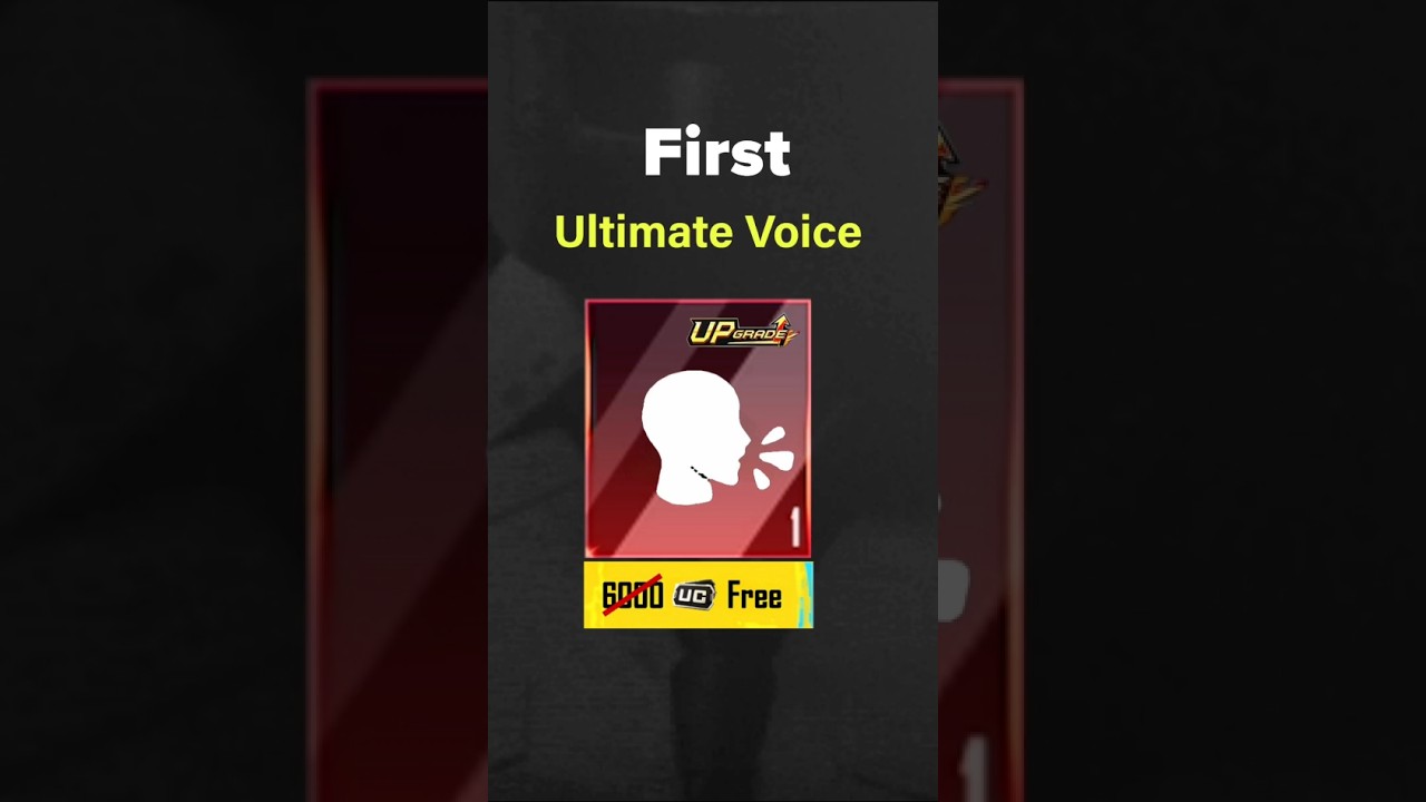 First Ultimate Voice 😱