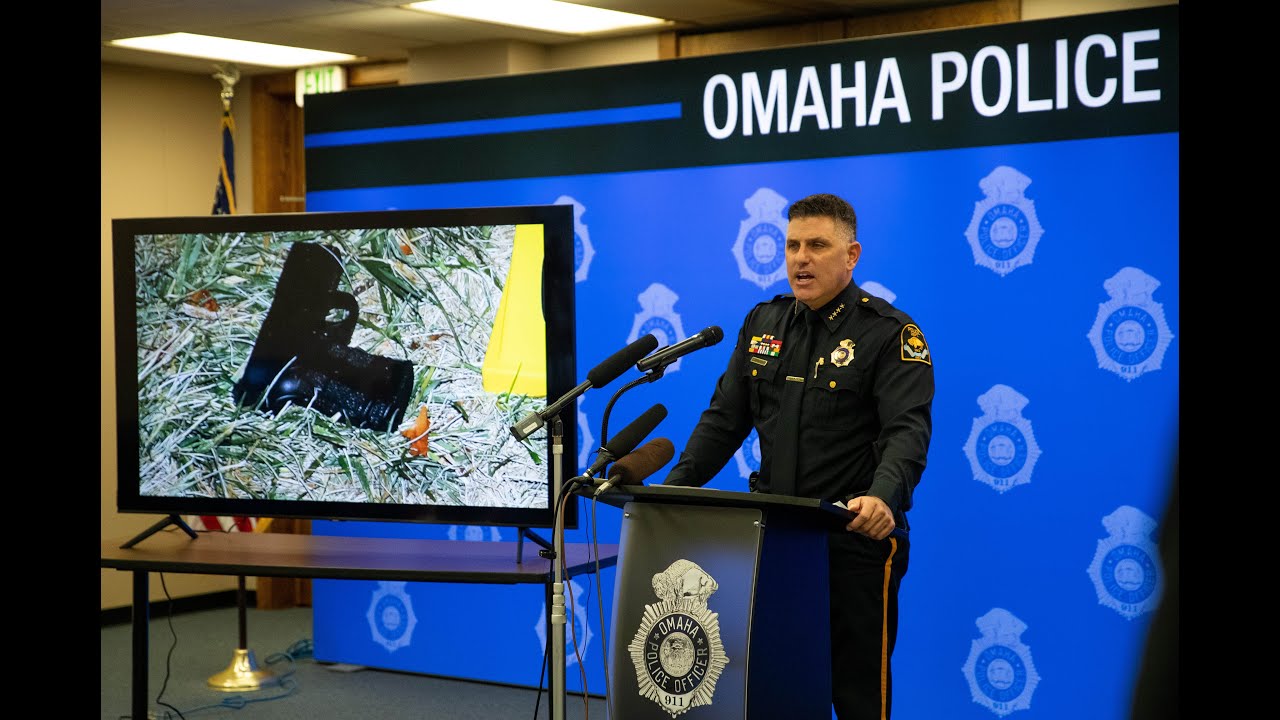 Omaha Police give update, images of events leading to Kenneth Jones shooting death