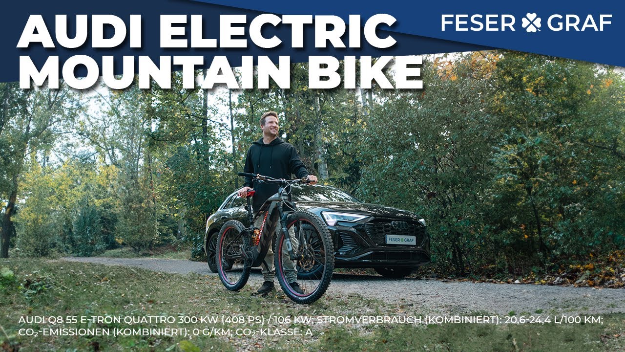 Das Audi electric mountainbike🍀