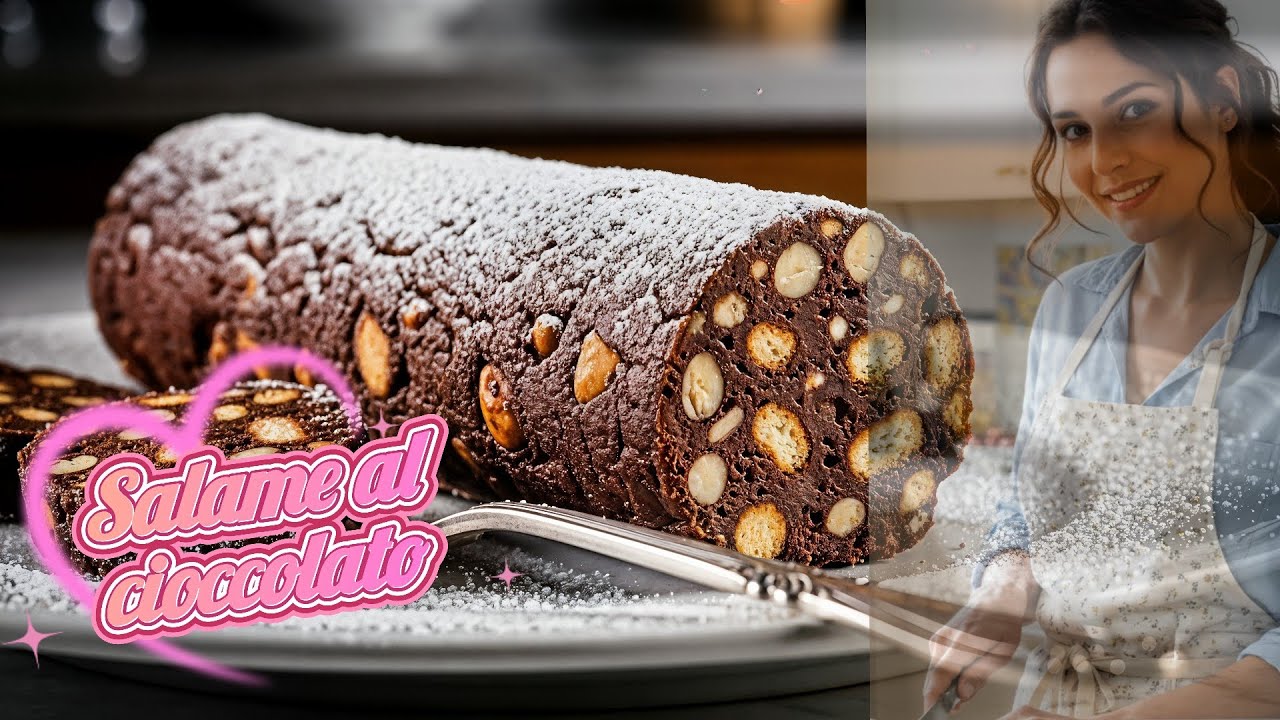 Delizioso Salame al cioccolato vegan: ricetta facile e veloce!