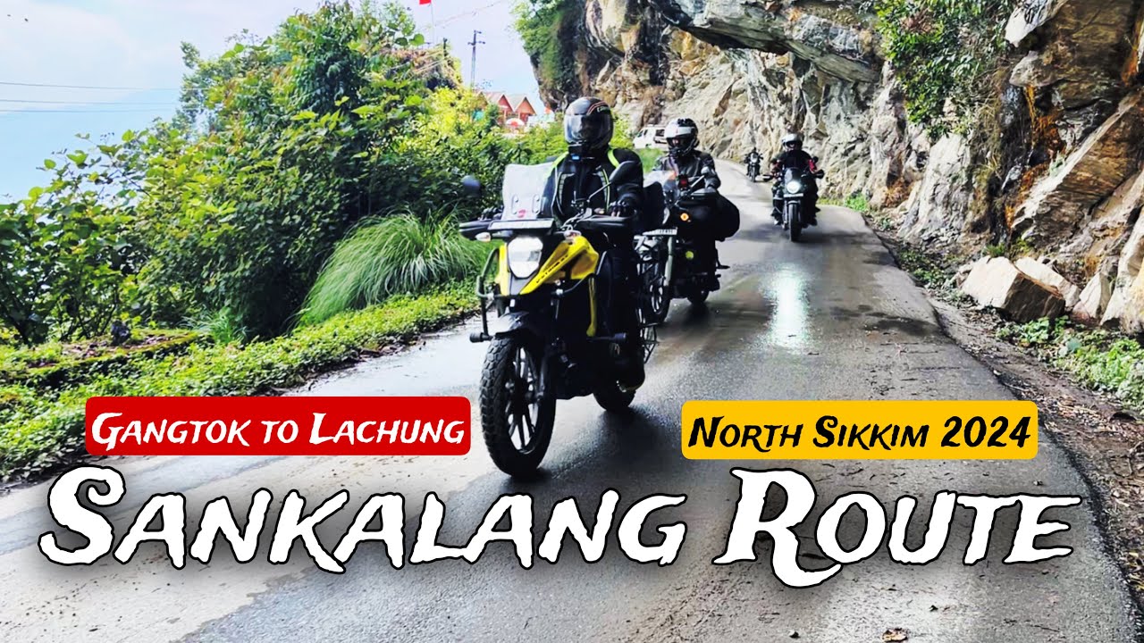 north sikkim bike trip 2024 | gangtok to lachung via sankalang road | missing gears