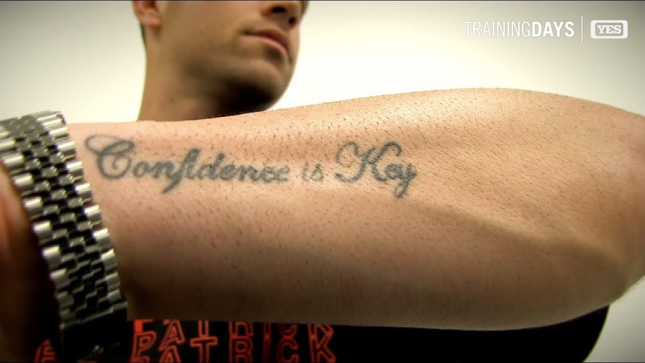 Tyler Wade's tattoo