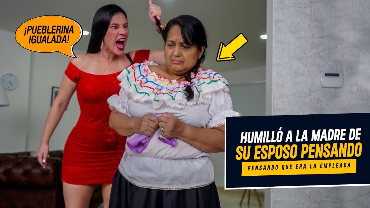 Novia pedante humilló a la madre de su novio creyéndola sirvienta | Humilló a la madre de su novio