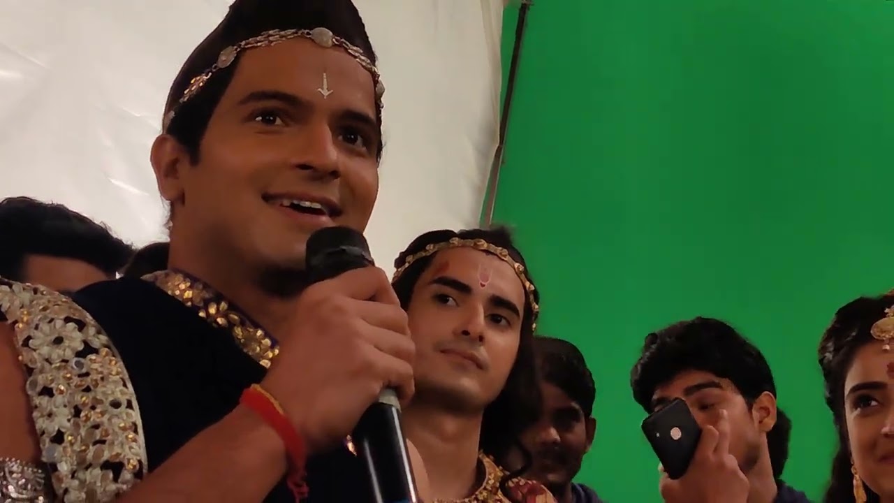 Basant Bhatt our dau got emotional eye filled with tears after last scene in RadhaKrishn serial