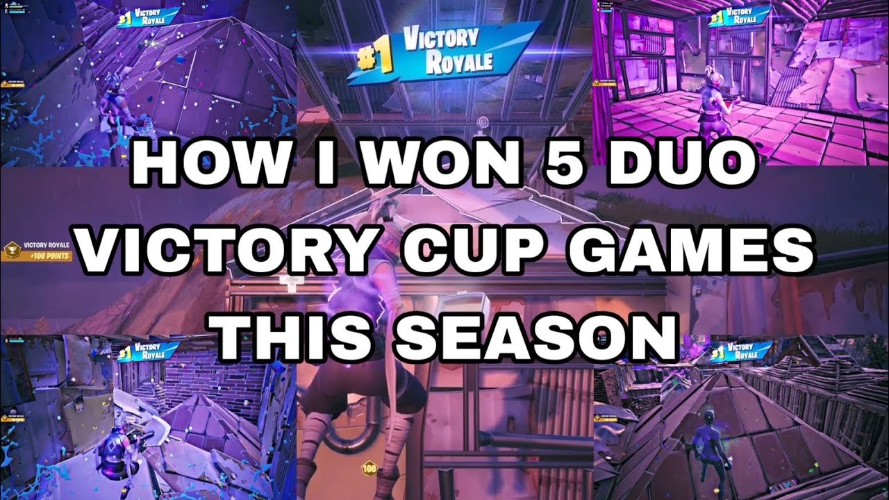 How I WON 5 Duo Console Victory Cup Games ($1000)💰💸