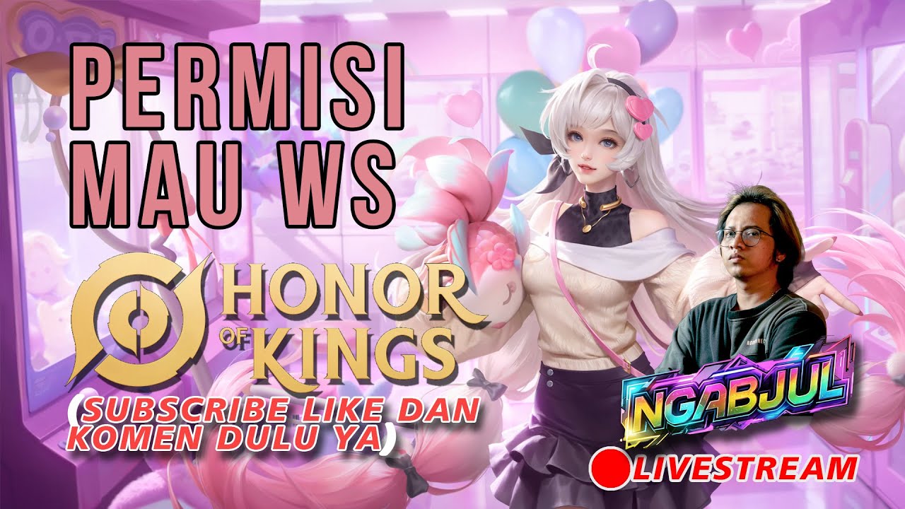 HONOR OF KINGS - NUMPANG MENANG DONG #honorofkings  #hokstudio #mabar