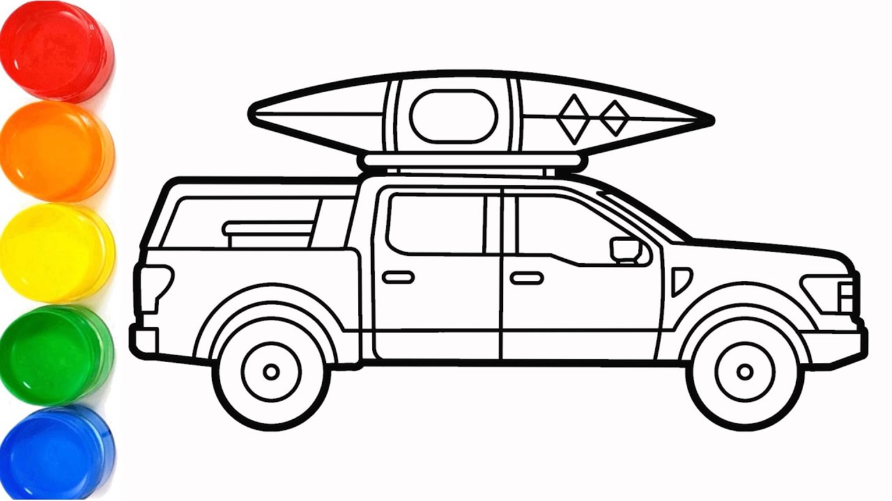 Learn to Draw a Beach Adventure Car