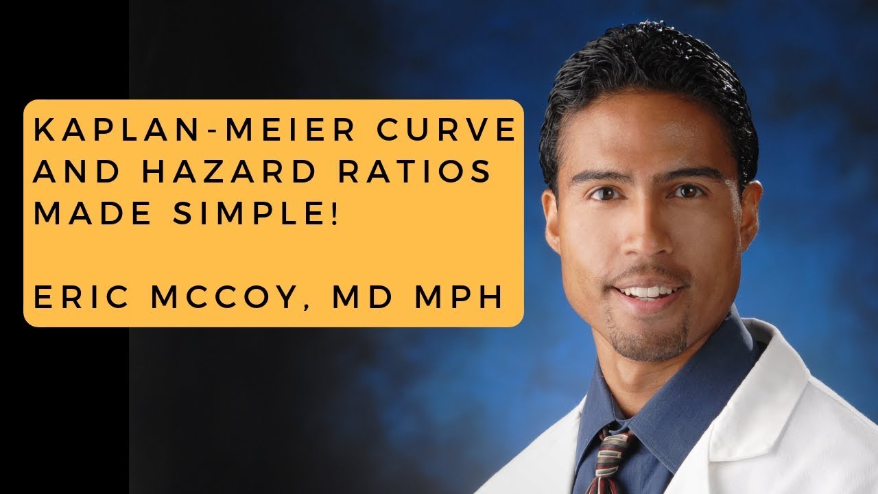 Kaplan Meier curve and hazard ratio tutorial (Kaplan Meier curve and hazard ratio made simple!)