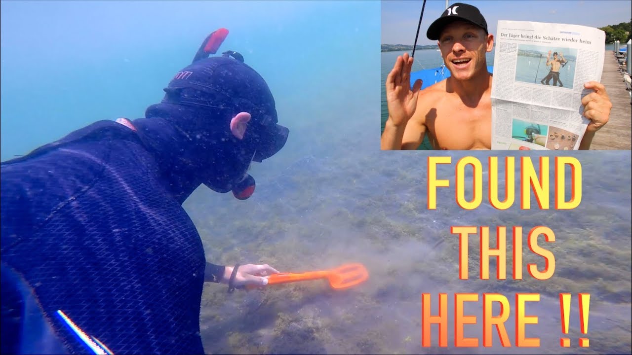 I Found THIS!! Treasure Hunting UNBELIEVABLE Front Page News!! while Underwater Metal Detecting