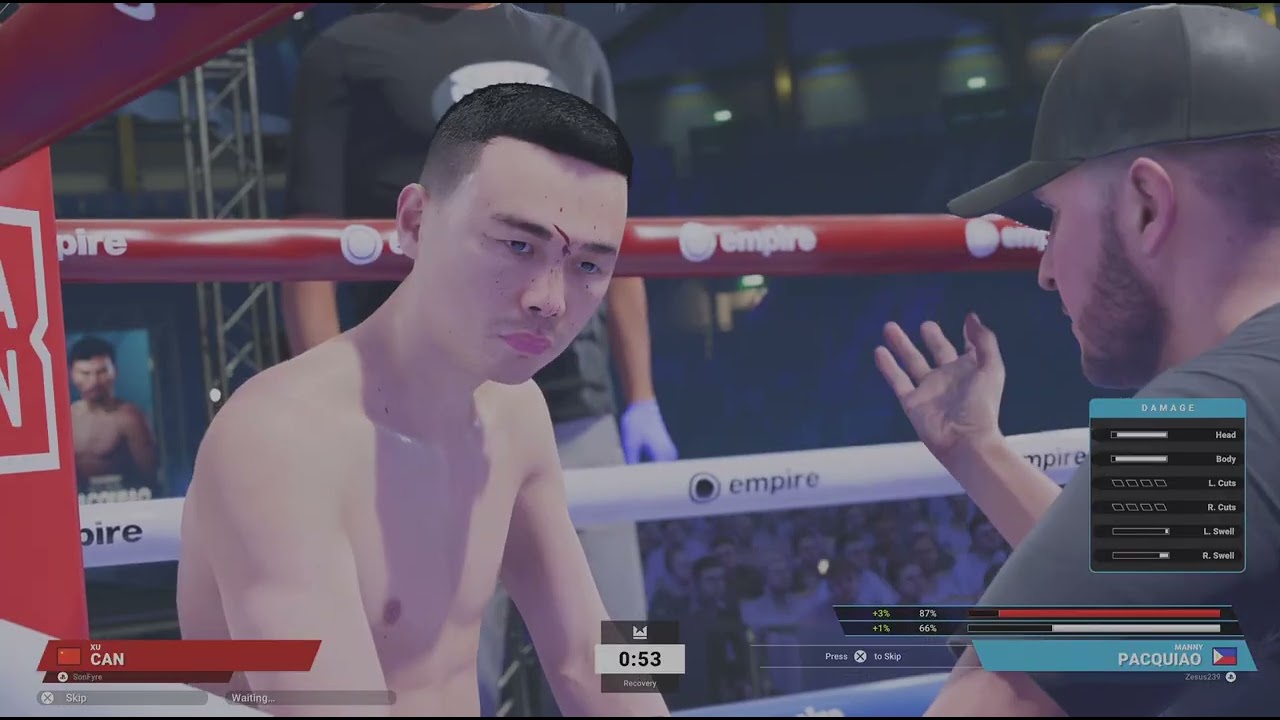 Xu can vs Manny Pacquiao.