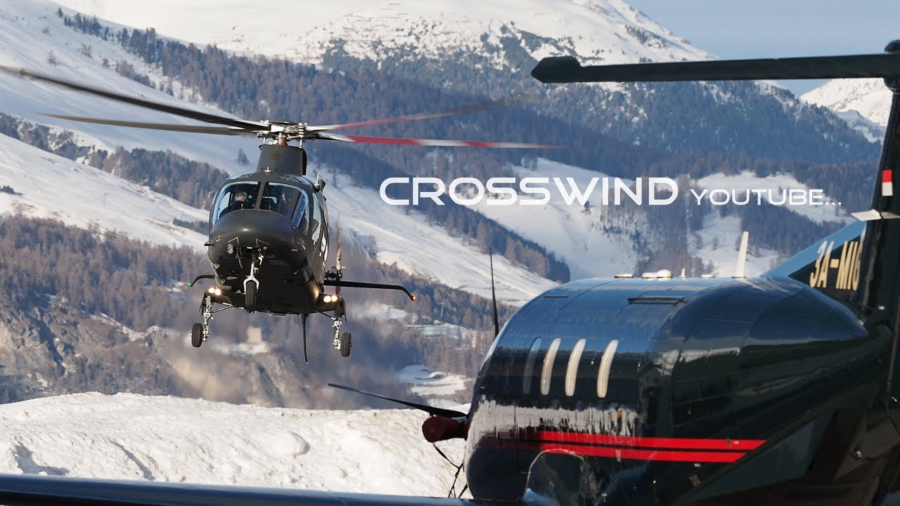 Helicopter Special with Cockpit View Engadin Airport