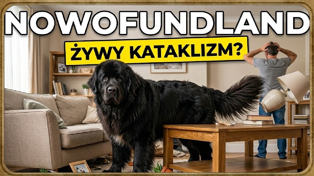 70 KG WODOŁAZA: Czego nikt Ci nie powiedział o Nowofundlandach?