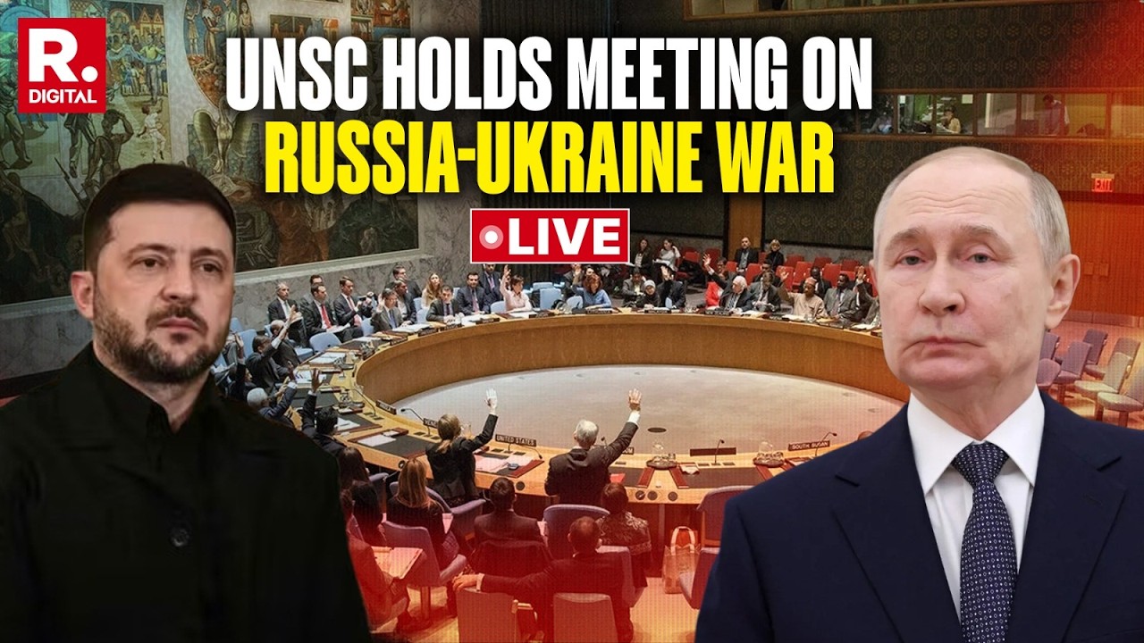 LIVE: UN Security Council Holds Key Meeting On Russia-Ukraine Conflict | Putin | Zelenskyy