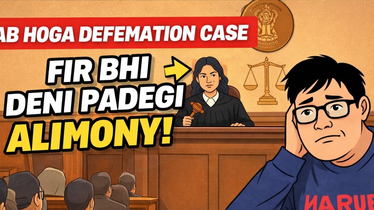 Divorce ke waqt kya dena padega aao batate hai defematiton case🤔