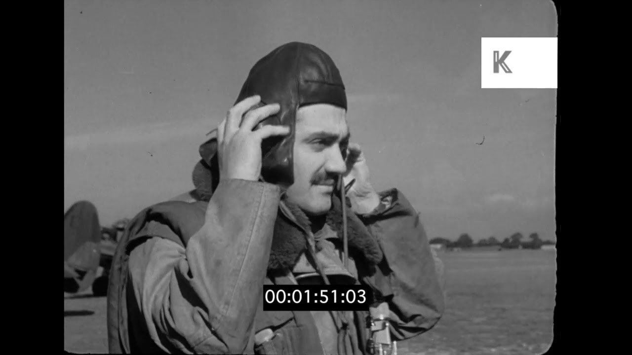 1930s, 1940s UK WWII, Sunderland Coastal Command, Newsreel 35mm