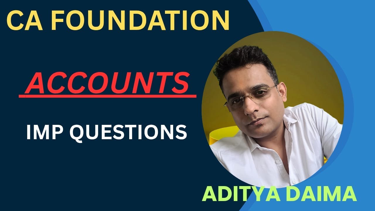 IMPORTANT QUESTIONS FOR JANUARY 2026 for ACCOUNTS