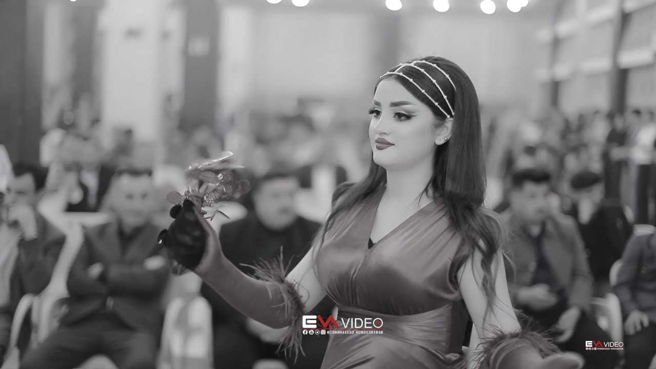 الفنان ناجي شنكالي و صباح كمو  حفلة زفاف هادي و هناء   في قاعة ازادي شنكال جزء 4