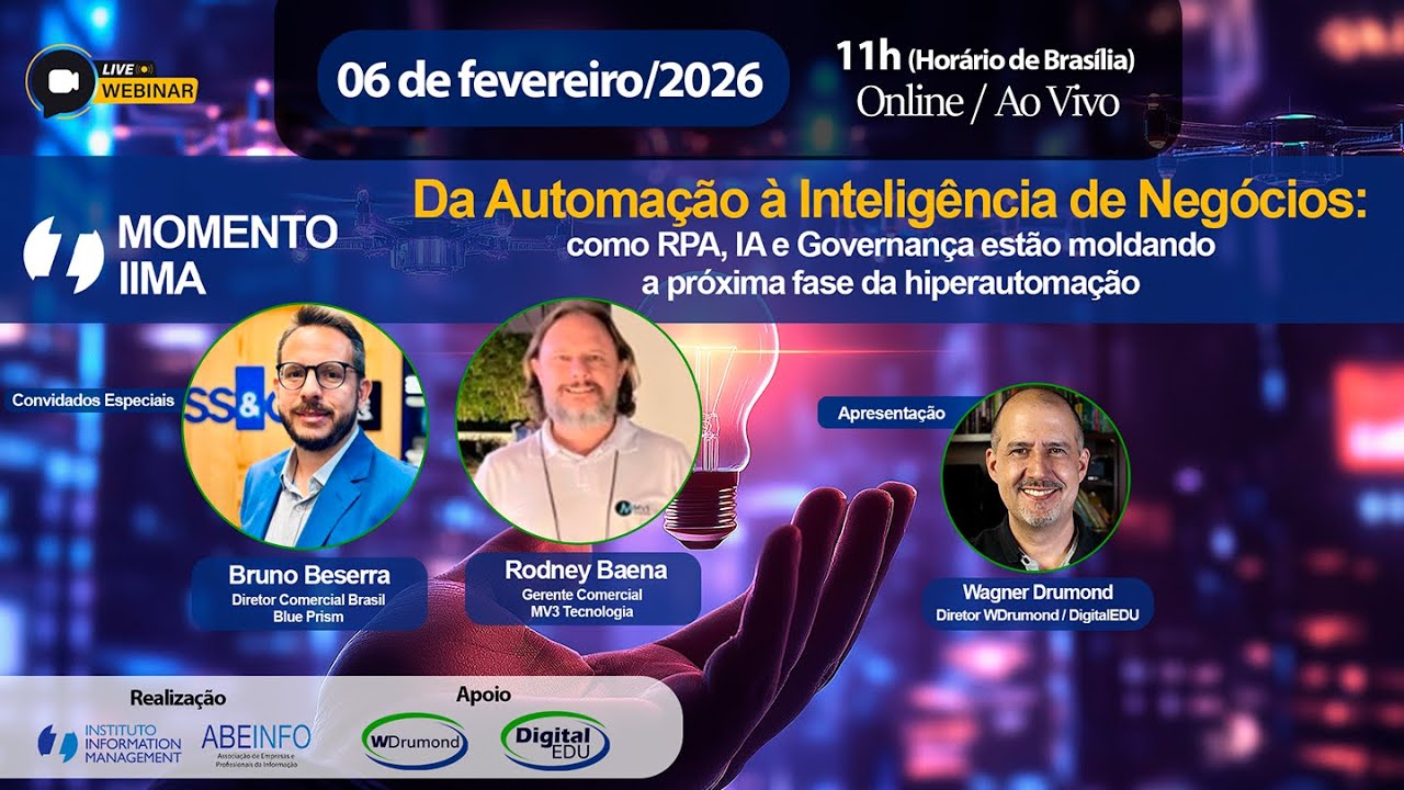 Momento IIMA - Da Automação à Inteligência de Negócios
