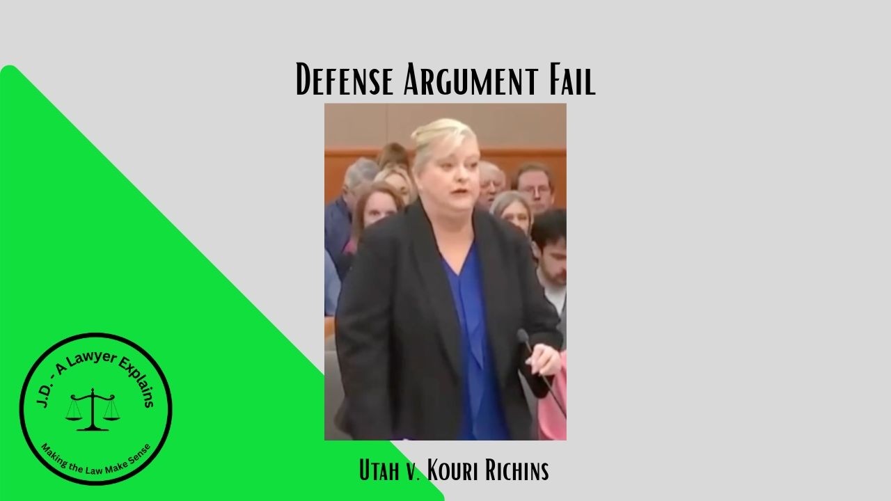Arguing Suppression Motions:  Rule 404(b) Explained Using the Kouri Richins Trial