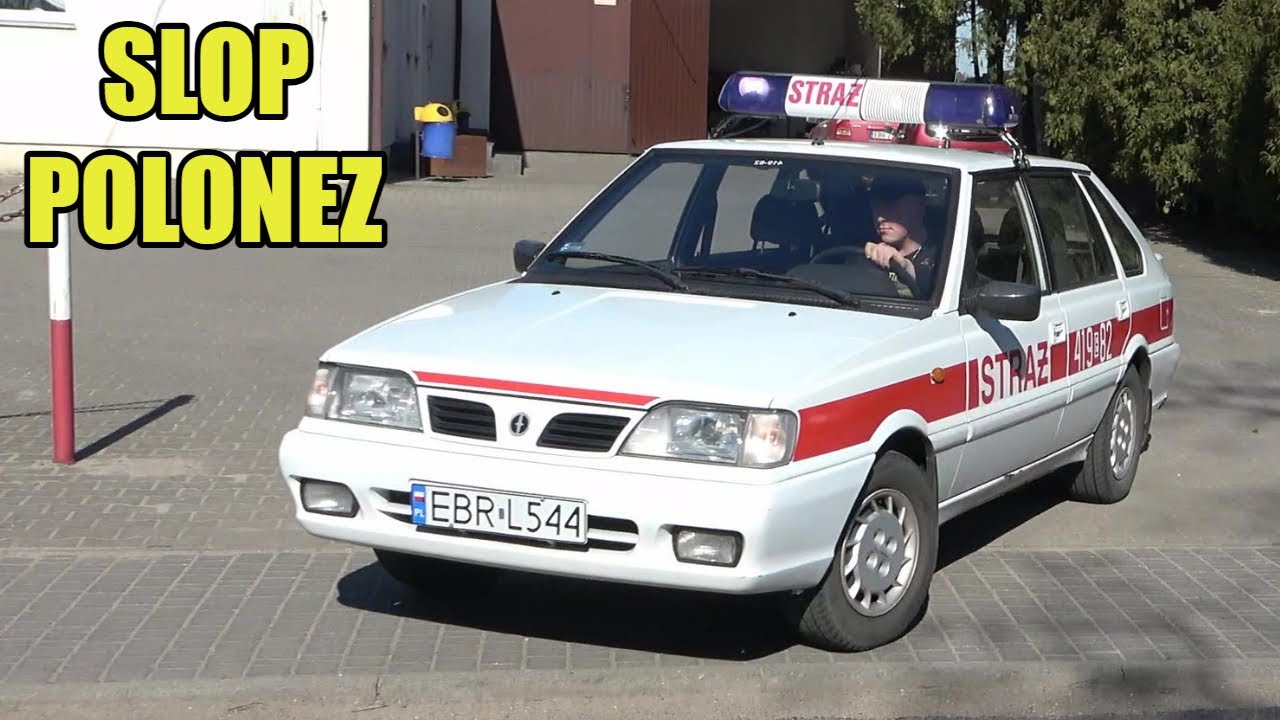 Alarmowo 419[E]82 SLOp FSO Polonez Caro Plus z OSP Wola Cyrusowa